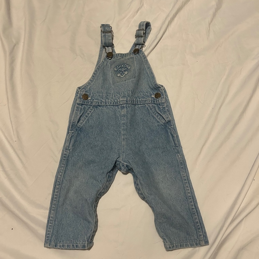 VINTAGE *** Toddler Jean Overalls
